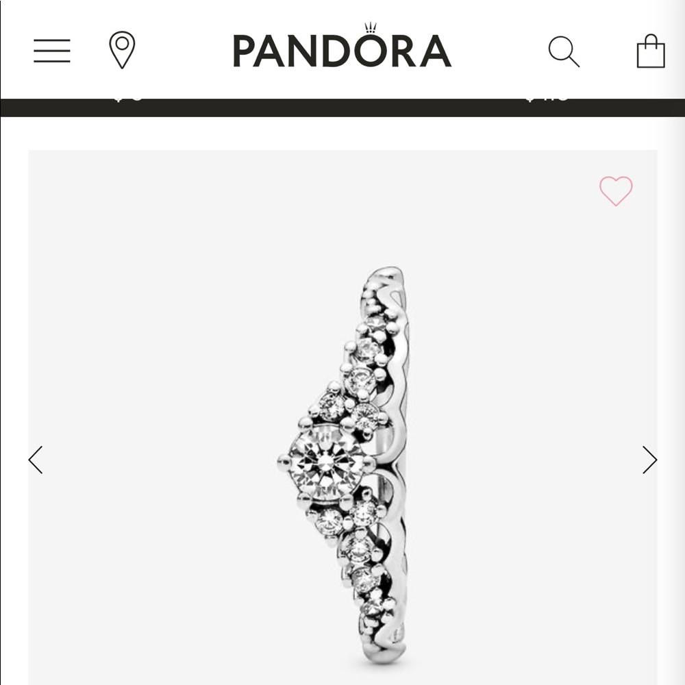 Pandora Tiara Ring